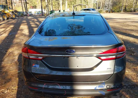 2018 Ford Fusion Se из США, поврежденный, VIN 3FA6P0HD9JR185895